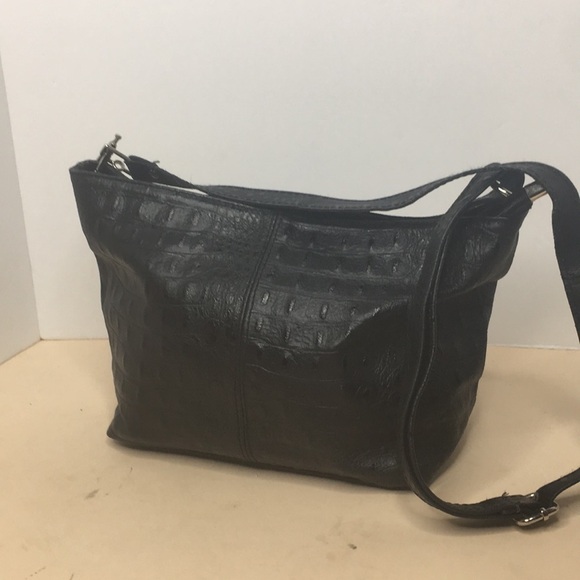 Borse in Pelle Handbags - Bores in Pelle Croc 🐊 embossed shoulder bag